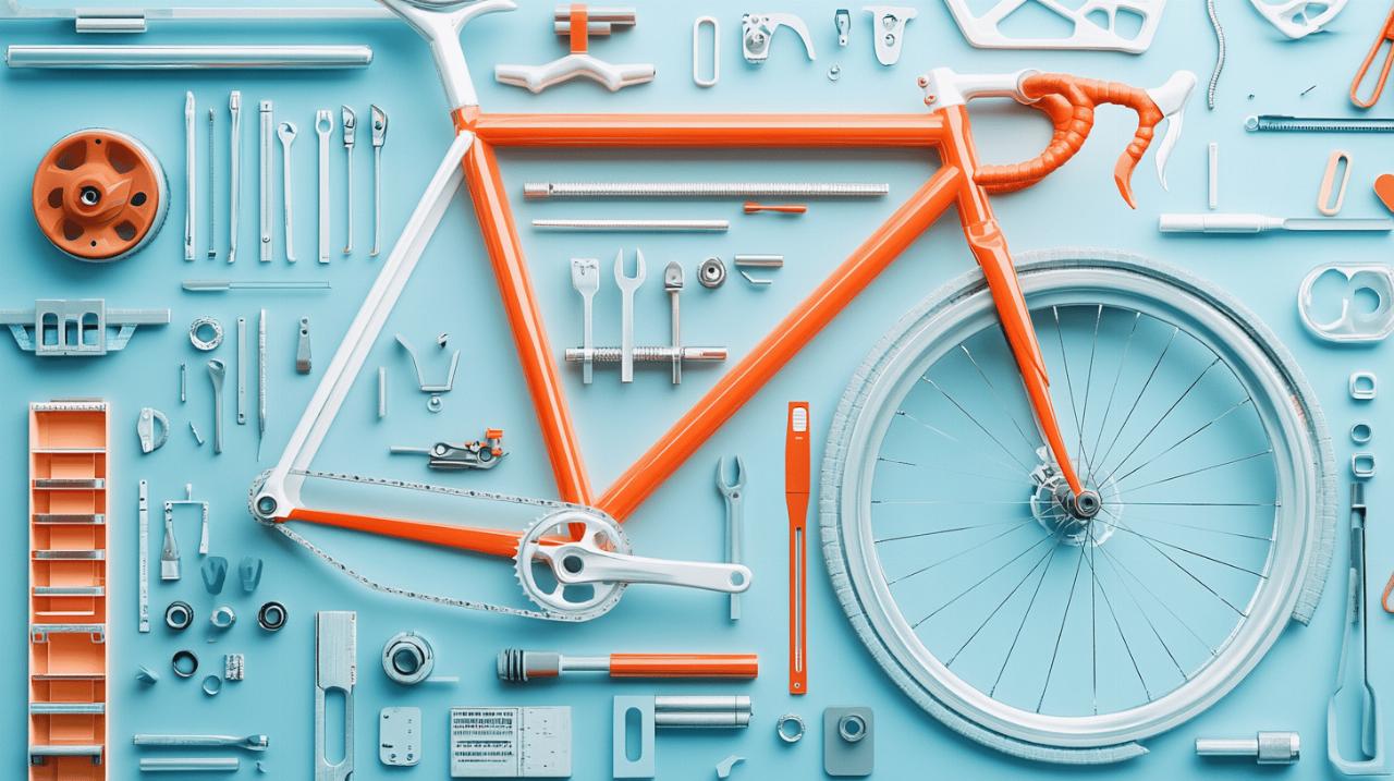 Quels sont les materiaux utilises pour fabriquer un velo ? ABS et nylon en vedette
