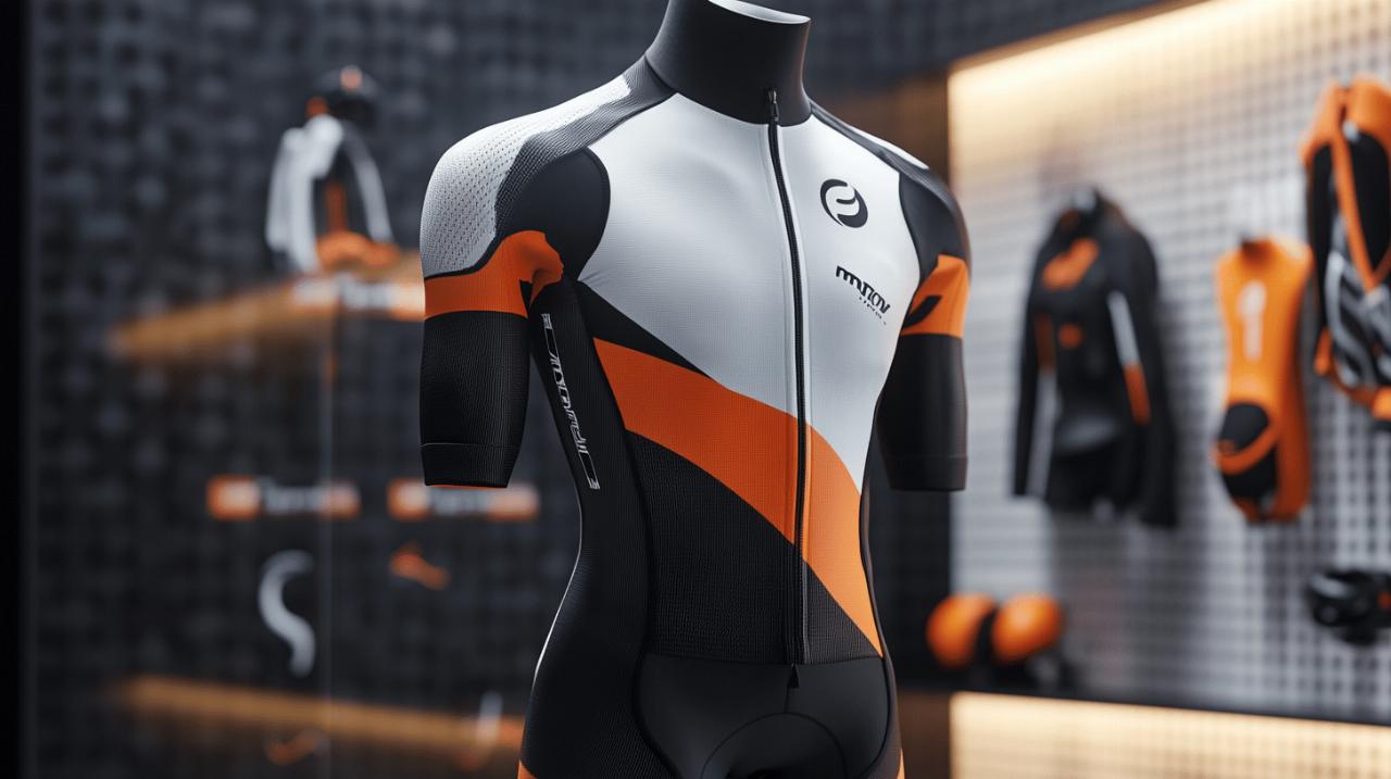 Le Maillot de Velo Design Noir Blanc Orange : La Nouvelle Tendance 2024 des Cyclistes Styles